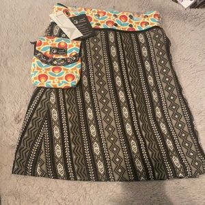 Adjustable Reversible Lana Wrap Skirt